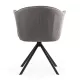 	Scaun rotativ bucatarie-living cu sezut din piele BUC 0222