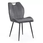 Scaune bucătărie, living din catifea BUC 204 Gri
