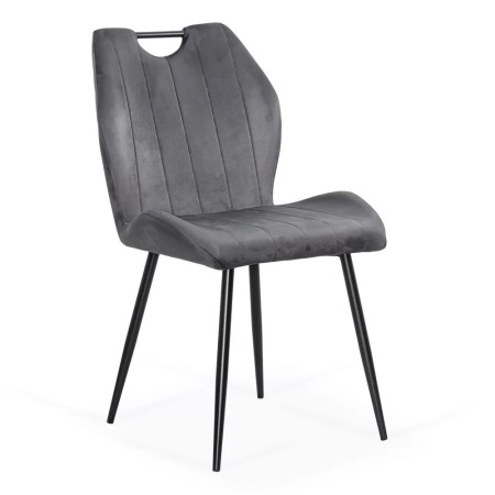 Scaune bucătărie, living din catifea BUC 204 Gri