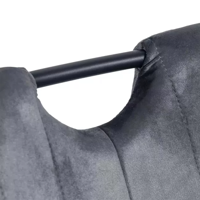 Scaune bucătărie, living din catifea BUC 204 Gri