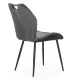 Scaune bucătărie, living din catifea BUC 204 Gri