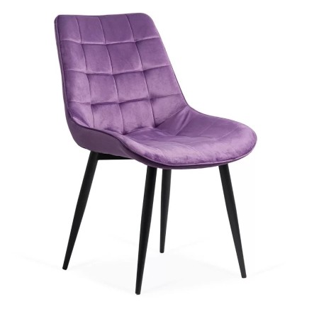 Scaun pentru bucătărie și living din catifea BUC206 Mov