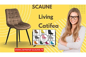 Scaune living din catifea BUC 206 color