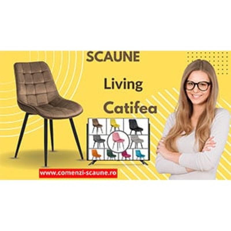 Scaune living din catifea BUC 206 color