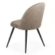 Scaune de bucatarie si living din catifea BUC 207 Bej