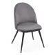 Scaune de bucatarie si living din catifea BUC 207 Gri