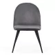 Scaune de bucatarie si living din catifea BUC 207 Gri