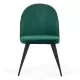 Scaune de bucătărie și living din catifea BUC 207 Verde