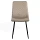 Scaune de bucătărie și living din catifea BUC 208 bej