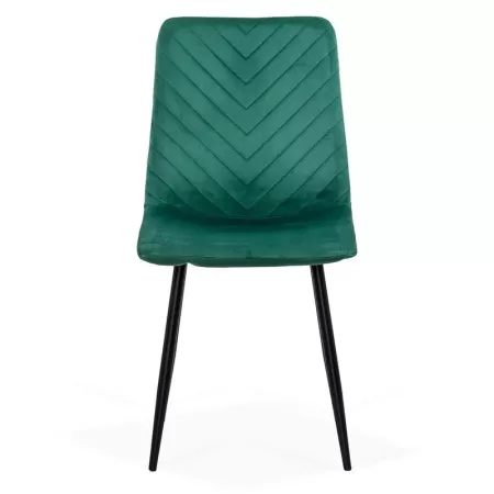 Scaune de bucătărie, sufragerie și living din catifea BUC 208 verde