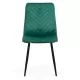 Scaune de bucătărie, sufragerie și living din catifea model BUC 208 verde