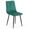Scaune de bucătărie, sufragerie și living din catifea BUC 208 verde