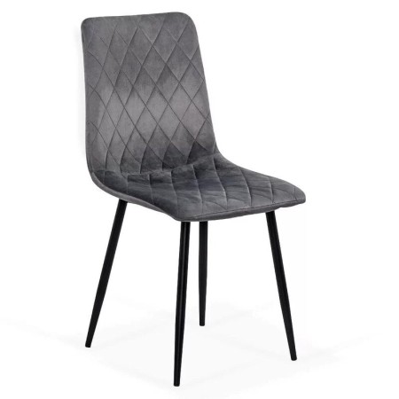 Scaune de bucatarie si living din catifea BUC 209 Gri Scaune de bucatarie si living din catifea BUC 209 Gri
