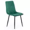 Scaune de bucatarie si living din catifea BUC 209 Verde