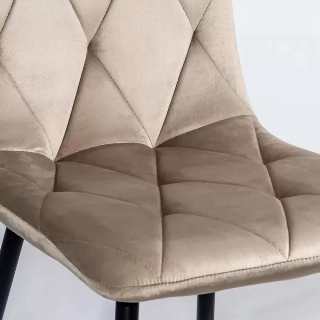 Scaun living catifea BUC 210 Bej – confort, stil modern