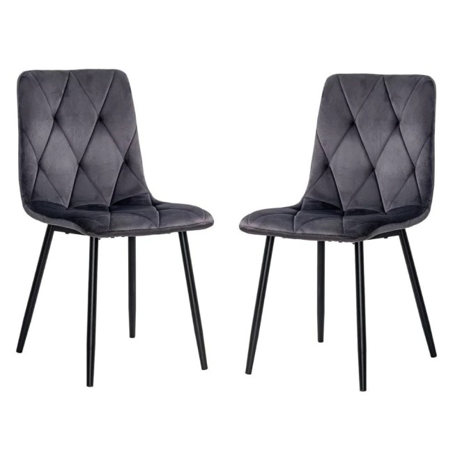 Scaun living catifea BUC 210 Gri – confort, stil modern