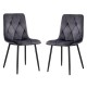 Scaun living catifea BUC 210 Gri – confort, stil modern