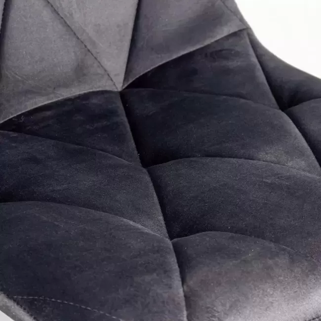 Scaun living catifea BUC 210 Gri – confort, stil modern