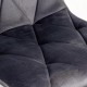 Scaun living catifea BUC 210 Gri – confort, stil modern