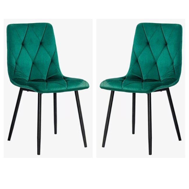 Scaun living catifea BUC 210 Verde – confort, stil modern