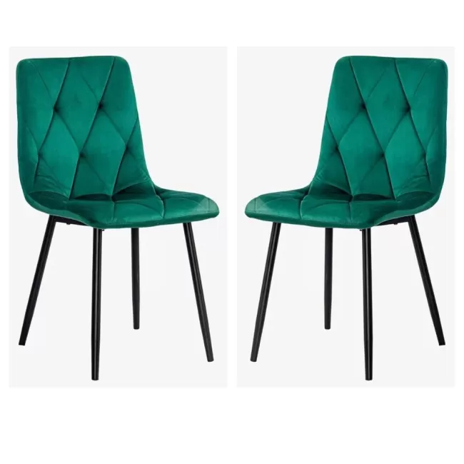 Scaun living catifea BUC 210 Verde – confort, stil modern