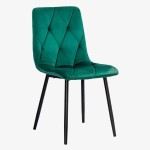 Scaun living catifea BUC 210 Verde – confort, stil modern, cadru metalic solid
