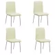 Set 4 scaune bucătărie CS230 Crem