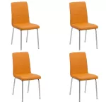 Set 4 scaune bucătărie CS230 Portocaliu