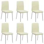 Set 6 scaune bucătărie CS230 Crem