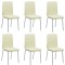 Set 6 scaune bucătărie CS230 Crem