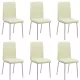 Set 6 scaune bucătărie CS230 Crem