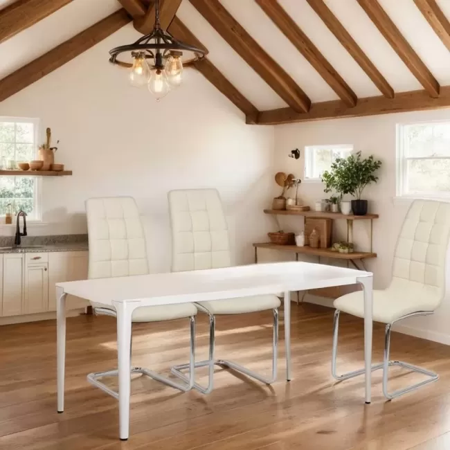 Scaune de bucătărie, sufragerie și living BUC 231S crem