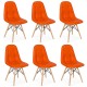 Set 6 scaune living-bucătărie în 6 culori