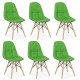 Set 6 scaune living-bucatarie în 9 culori