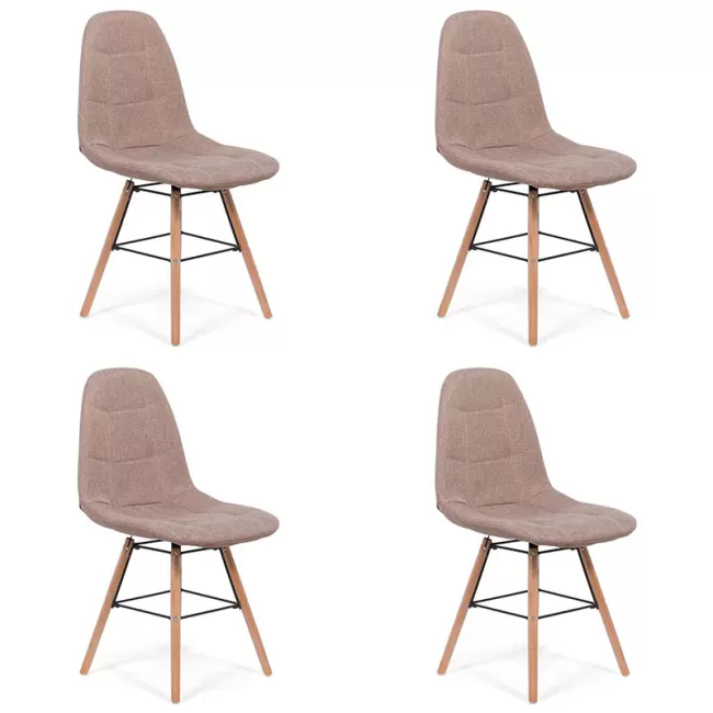 Set 4 scaune de bucătărie și dining în 6 culori