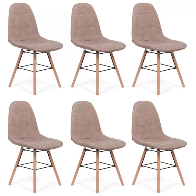 Set 6 scaune de bucătărie și dining în 6 culori