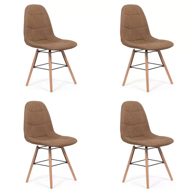 Set 4 scaune de bucătărie și dining în 6 culori