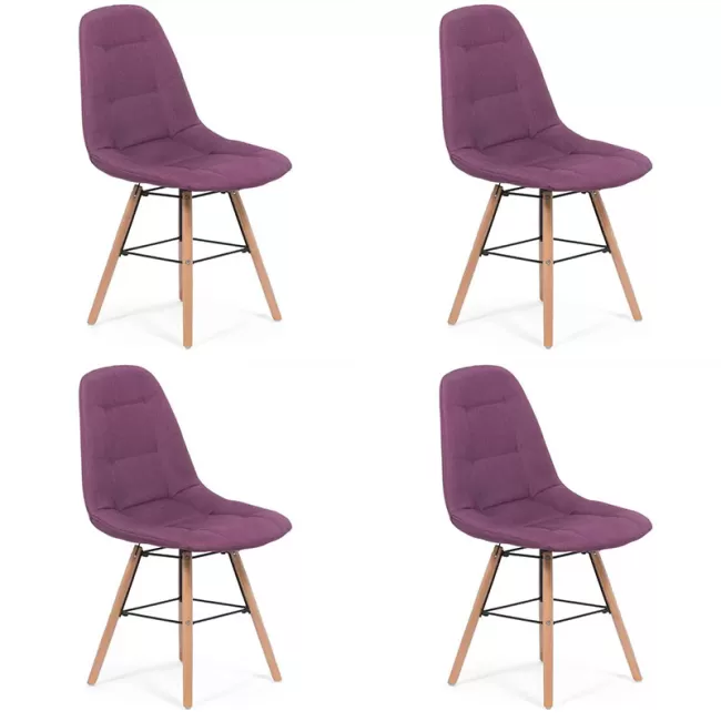 Set 4 scaune de bucătărie și dining în 6 culori