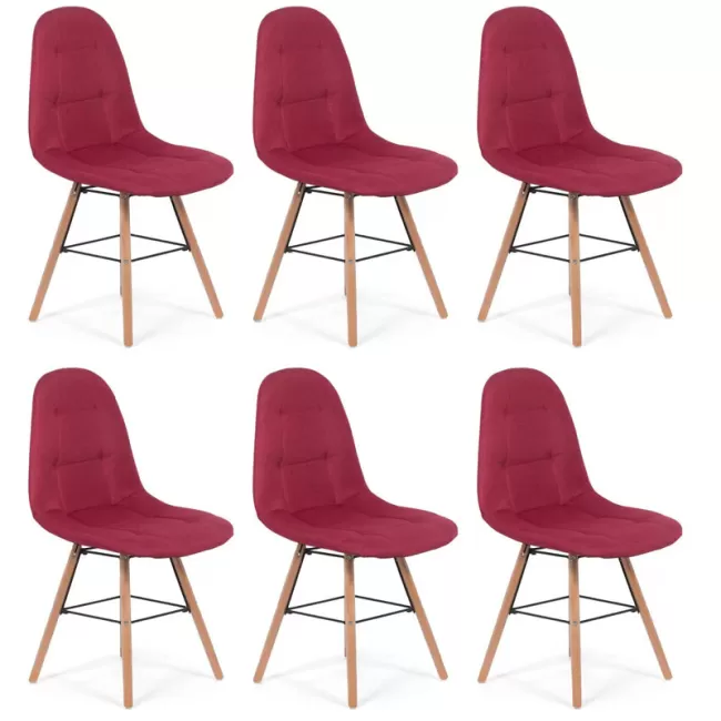 Set 6 scaune de bucătărie și dining în 6 culori