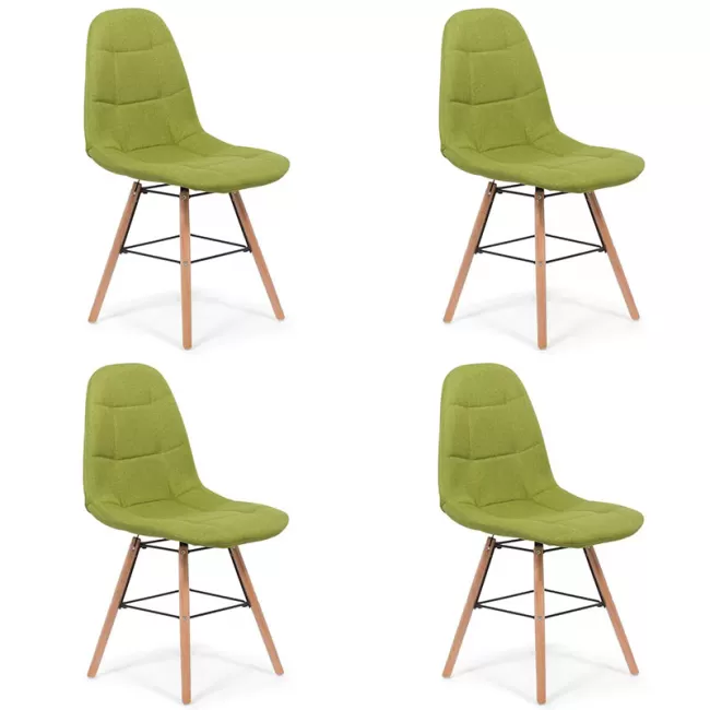 Set 4 scaune de bucătărie și dining în 6 culori