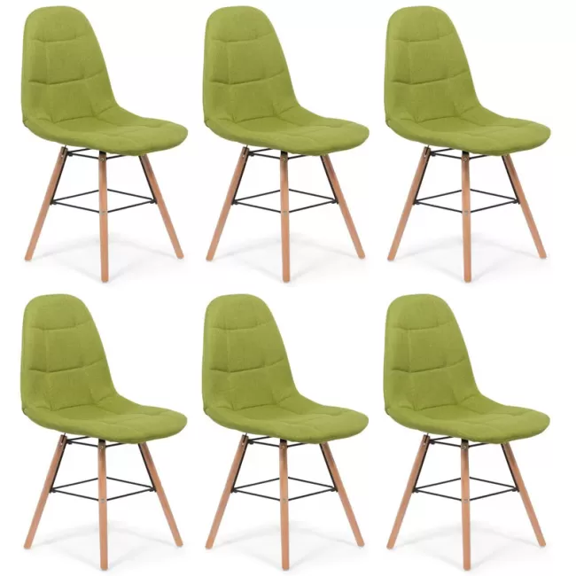 Set 6 scaune de bucătărie și dining în 6 culori