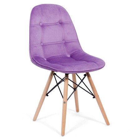 Scaun bucatarie-living din catifea BUC 232V-mov Scaun bucatarie-living din catifea BUC 232V-mov