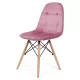 Scaun bucătărie-living din catifea BUC 232V-roz