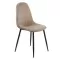 Scaun de bucătărie din catifea BUC 237X-Bej