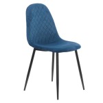 Scaun de bucătărie din catifea BUC 237X-Bluemarin Scaun de bucătărie din catifea BUC 237X-Bluemarin