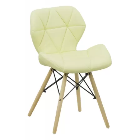 Scaune de bucătărie din piele și lemn BUC 241