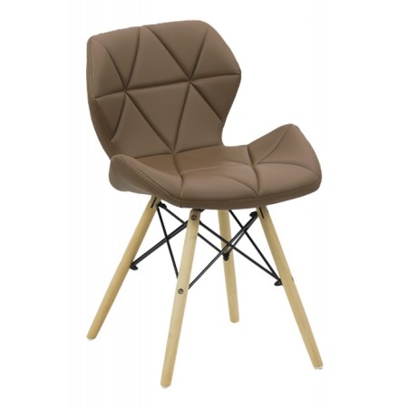Scaune de bucătărie din piele și lemn BUC 241 Scaune de bucătărie din piele și lemn BUC 241