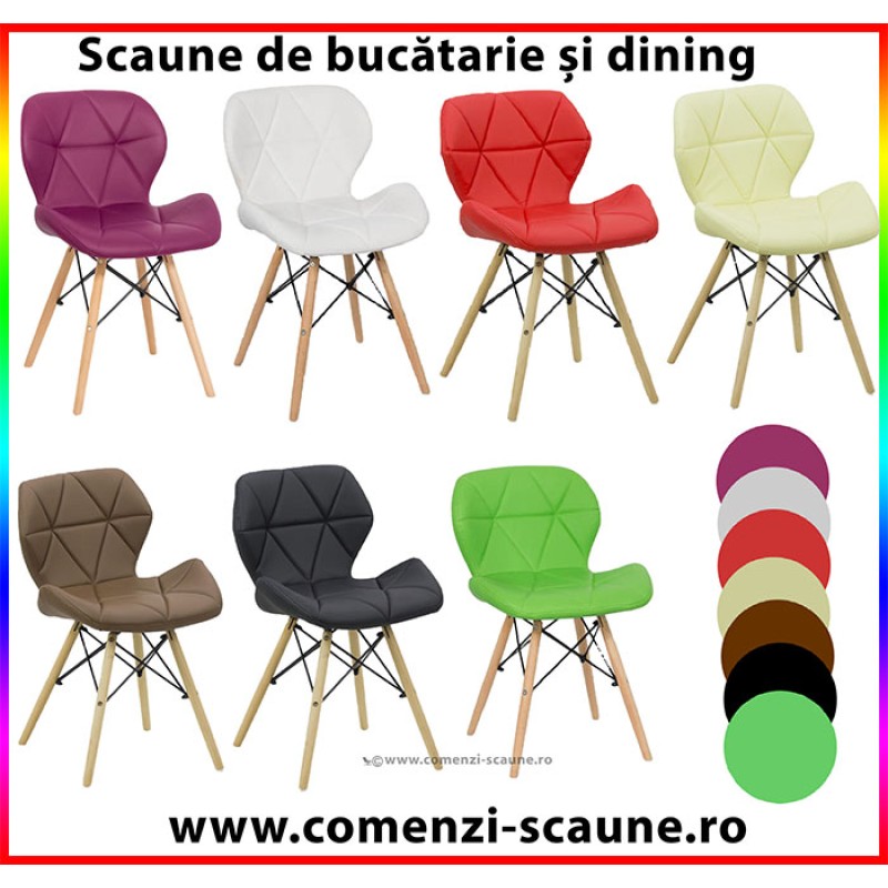 Scaune de bucatarie la set de 4 si 6 bucati