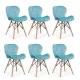 Set 6 scaune de bucătărie și living BUC241V diverse culori