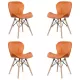 Set 4 scaune de bucătărie și living BUC241V diverse culori